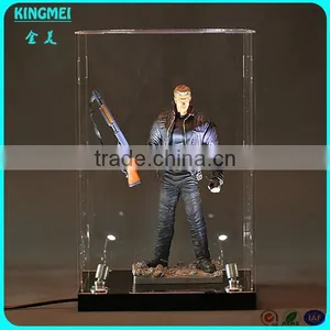 Fashion Elegant Design Clear Counter Top Acrylic Toy Display Case With Cover thumbnail-5