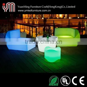Home Rechargeable Glow Illuminated Led Light Sofa thumbnail-5