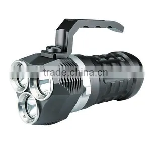 UniqueFire 3000 LM With 4*18650 Rechargeable Li-ion Battery Waterproof Diving Led Torch thumbnail-1