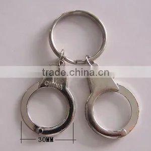 Factory Spply Durable Steel Metal Handcuff Key Ring/chain for Police thumbnail-1
