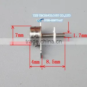 New Japan Electric 4 Line 7 mm 2 Phase Micro Screw With the Slider Step Motor thumbnail-2