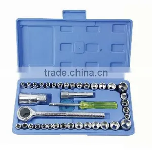 High Quality 40 Pcs Socket Wrench Set Tool / Repair Kit thumbnail-1