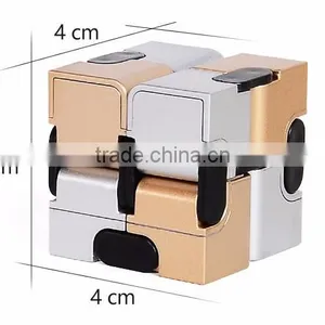 Original Factory Wholesale Newest Fidget Cube Children Desk Toy Infinity Cube Metal Display Cubes thumbnail-3
