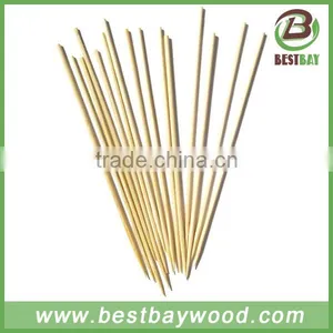 Food Grade Round Barbeque Bamboo Skewers /sticks thumbnail-6