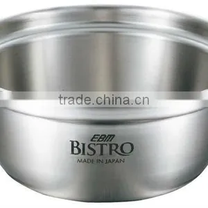 Light Weight Stainless Steel Pot Bistro 3-ply Cooking Pot Induction Cooking Utensils thumbnail-1