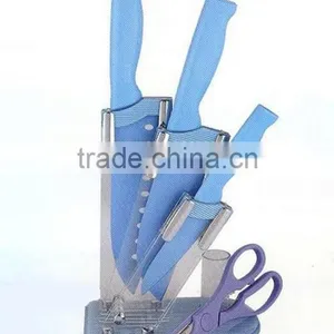 Hot Sale Good Quality Kitchen Knife Set With Block thumbnail-1