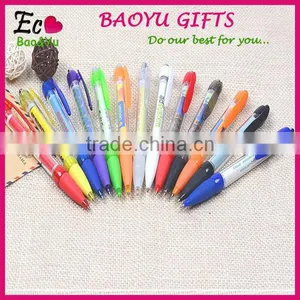 2015 Hot Selling Company Advertising Banner Pen Banner Ball Pen Plastic Pull Out Banner Pen thumbnail-1