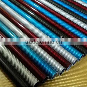 Factory OEM Carbon Fiber Glossy Finish Tube thumbnail-1
