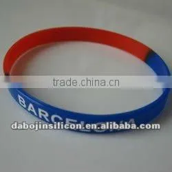 USA Flag Color Silicon Wristbands 2013 Promotion Gift thumbnail-1