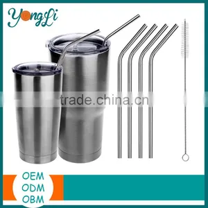 Keep Hot or Cold for Hours Stainless Steel 20oz and 30oz Double Wall Insulated Tumbler thumbnail-1