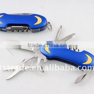 2014 Stainless Steel Multi Function Hunting Pocket Knife With LED Light K5011SG40 thumbnail-1