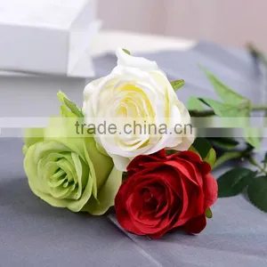 New t Sale in China Artificial Flower Decor Wedding Artificial Chinese Rose Flower Fake Decoration Flower Decoration thumbnail-2