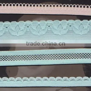 Wholesale Knitted Elastic Webbing Bra Straps for Underwear and Panty thumbnail-1