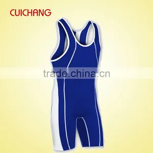 Wrestling Singlets, Custom Design Wrestling Singlets, Men Wrestling SJF-077 thumbnail-2