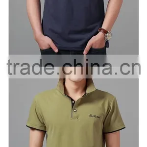 180g, 200g Custom Polo Shirt, Promotion Mens T-shirt, Customized Promo T-shirt thumbnail-5