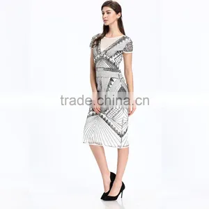 Domin Fashion Latest Beading and Sequin Designs Dress Photos thumbnail-4