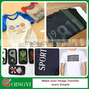 QingYi High Quality Silicone T-shirt Heat Transfer Sticker thumbnail-4