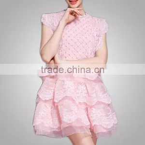 Best Selling Latest Design Perfect Cut Stone Work In Dress Factory thumbnail-4