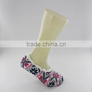 Acrylic Faux Fur Indoor Adult Slipper Socks thumbnail-6