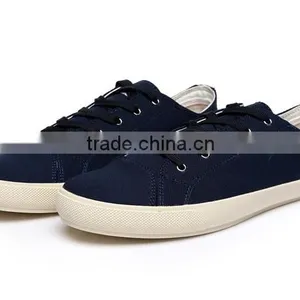 Mens Canvas Upper Rubber Sole Shoe Brand Name Overstock thumbnail-5