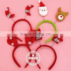 HFR-S14102412 New Christmas Arrival Hot Sale Wholesale Christmas Party Hairbands thumbnail-1