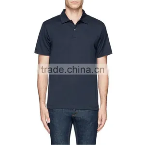 Mens Sport Golf Office Men Formal Polo Uniform Polo Shirts for Sale thumbnail-1