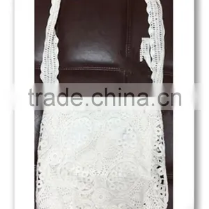 2015 New Design 100% Cotton Handmade Fashion Embroidered Luxury Crochet Handmade Shoulder Bag thumbnail-1