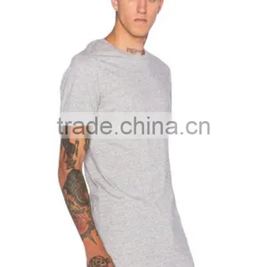 100% Pre-shunk Comed Cotton Blank Tall T-shirts thumbnail-2