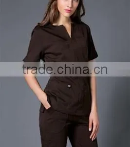 2016 Chinese Factory Competitive Price Wholesale Hospital Clothing Nurse Uniform thumbnail-4