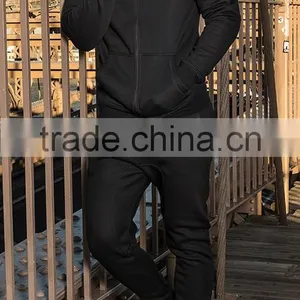 Jogging Suit and Sports Tracksuit for Men Plain Cotton Tracksuit thumbnail-3