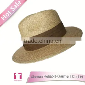 Free Sample Blank Sombrero Straw Hat Wholesale Handmade Straw Hat/ Custom Sombrero Straw Hat thumbnail-1
