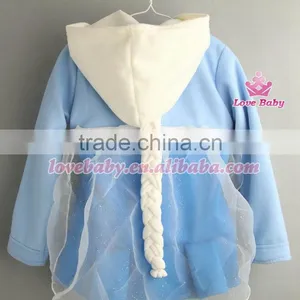 Wholesale Lovebaby Boutique Children Kids Winter Coats With Wig thumbnail-3
