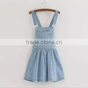 EY0602A Europe and America Women the Cowboy Straps Dress thumbnail-2