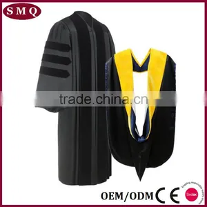 College Univesity Doctoral Caps and Gowns for Graduation thumbnail-2