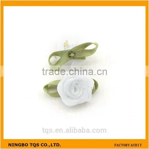 Factory High Quality Beautiful Fashion Colorful 2.7*1.6cm Stain Ribbon Bows thumbnail-5