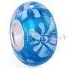 Great Polishing Silver Plated Core Murano Glass Charm Beads thumbnail-1