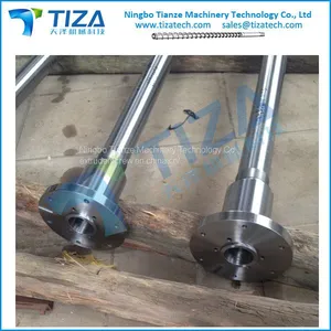 Screw and Barrel for Plastic Rubber IMM Extrusion Machine thumbnail-2