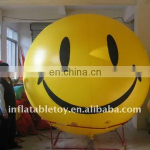 Smiling Face Helium Balloon thumbnail-1