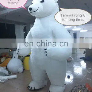 HI CE Inflatable Mascot Costume in 3 Meters for Adult,polar Mascot Costume With High Quality thumbnail-1