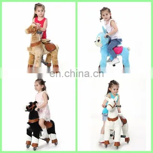 New Arrival!!!HI CE Ride on Toys for Adult and Kids to Have Fun in Mall,ride on Pony With Wheels thumbnail-5