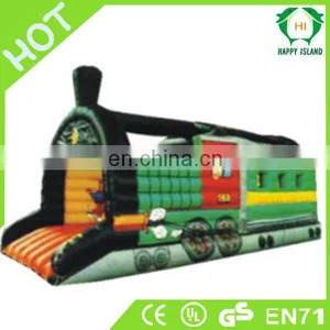 HI New Customized PVC Cheap Inflatable Football Helmet Tunnel for Sale thumbnail-2