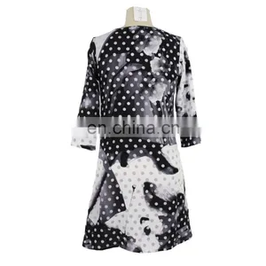 Polka Dot Print Old Lady Tunic Guangzhou Supplier thumbnail-2
