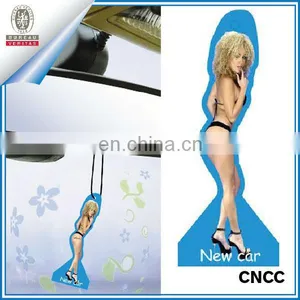 New Car Paper Air Freshener With Sexy Lady thumbnail-1