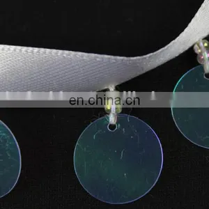 Wholesale Colorful Sequins Beaded Tassel Lace Trim for Decorative thumbnail-5