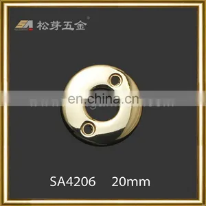 Innovative Promotional Round Eyelet Wood Buttons thumbnail-1