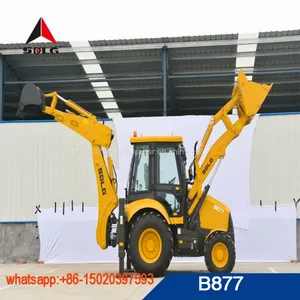 2019 SDLG Low Price Best Quality Backhoe Loader B877F thumbnail-1