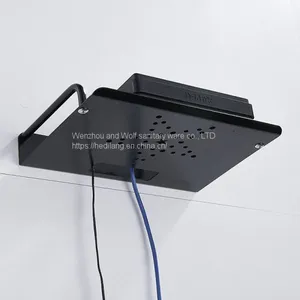 Storage Box Rack Router Brackets Back Set Top Box Holder thumbnail-4