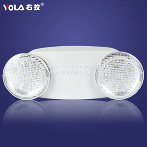 Wall Mounted Twin Spot Automatic Emergency Light Home Hotel Lights thumbnail-2