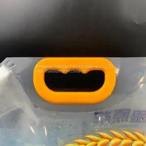Transparent Self Suction Nozzle Bag Beer White Wine Juice Drink Suction Nozzle Bag Outdoor Folding Portable Bag thumbnail-2