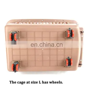 Wholesale Outdoor Portable Durable Travel Approved Airline Pet Dog Cages Carriers Houses thumbnail-5
